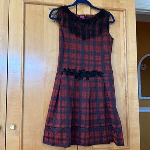 NWOT Save the Queen made in Italy designer dress/ no size however measurements.